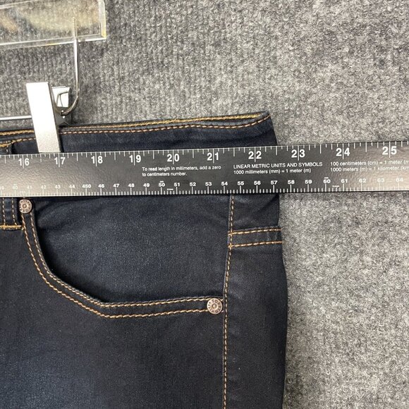 Torrid Jeans Womens 24 Blue Jegging Dark Wash‎ High Rise Cotton Stretch Blend - Picture 6 of 15
